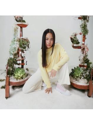 Женский свитшот "Short" желтая
