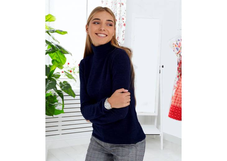 Женский гольф "Hulia" синий