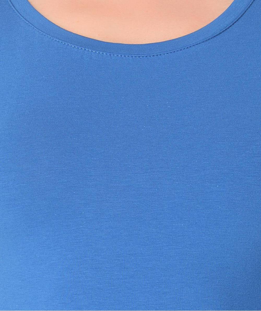 Жіноча футболка "Oval" синя