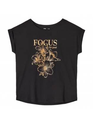 Женская футболка "Focus" черная
