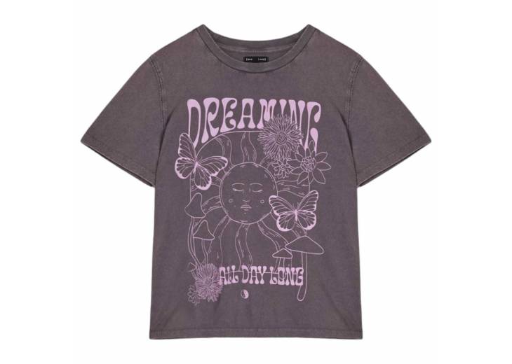 Женская футболка "Dreaming" серая