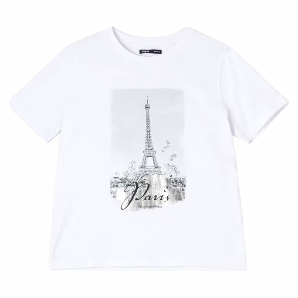 Жіноча футболка "Paris" біла