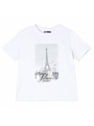 Жіноча футболка "Paris" біла