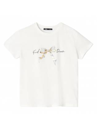 Жіноча футболка "Find Dream" біла