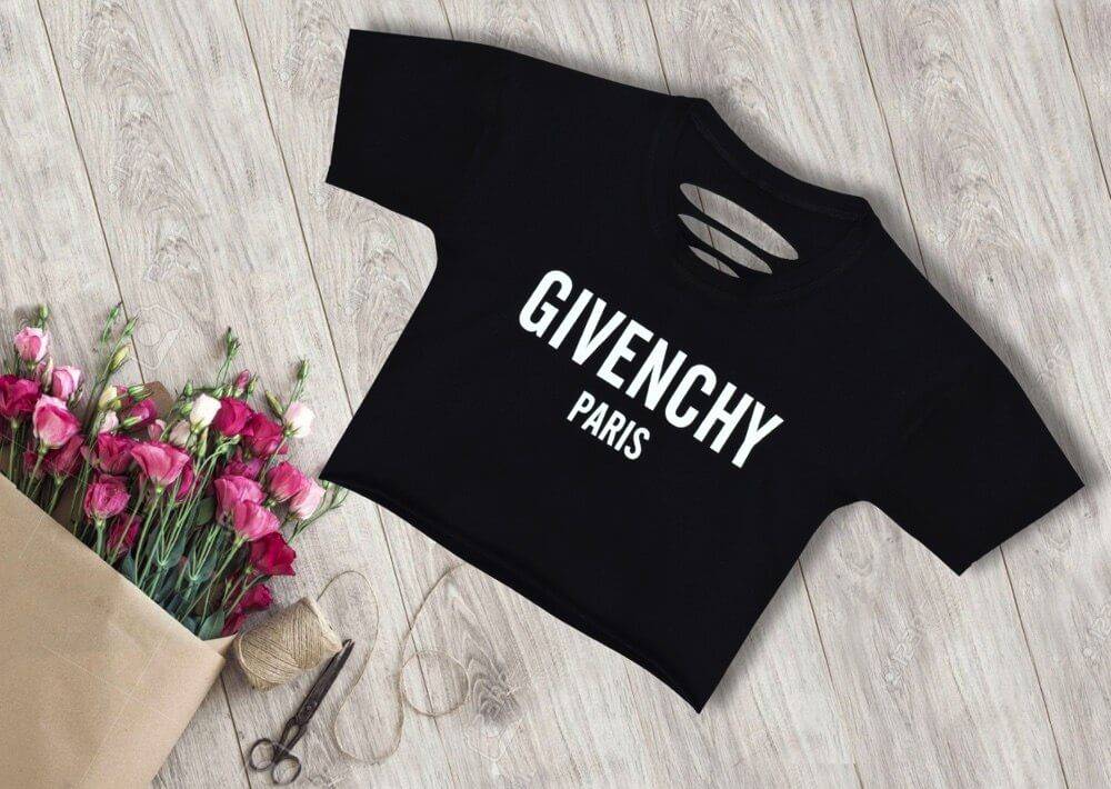 Топ жіночий GIVENCHY. Чорний.