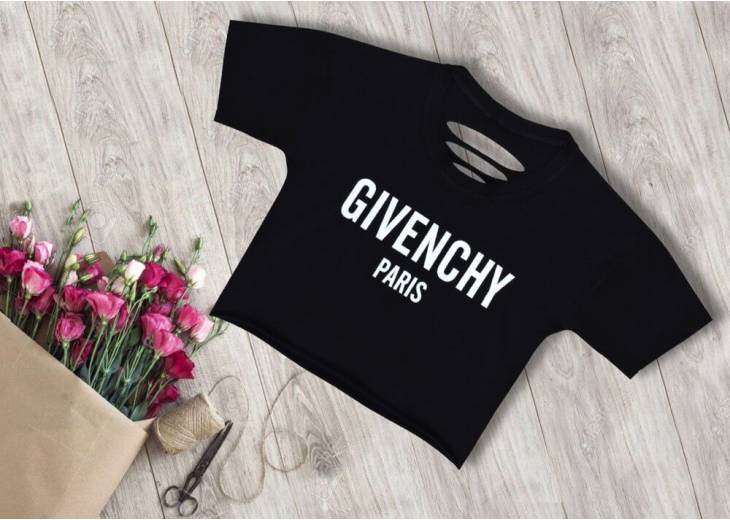 Топ женский GIVENCHY. Черный.