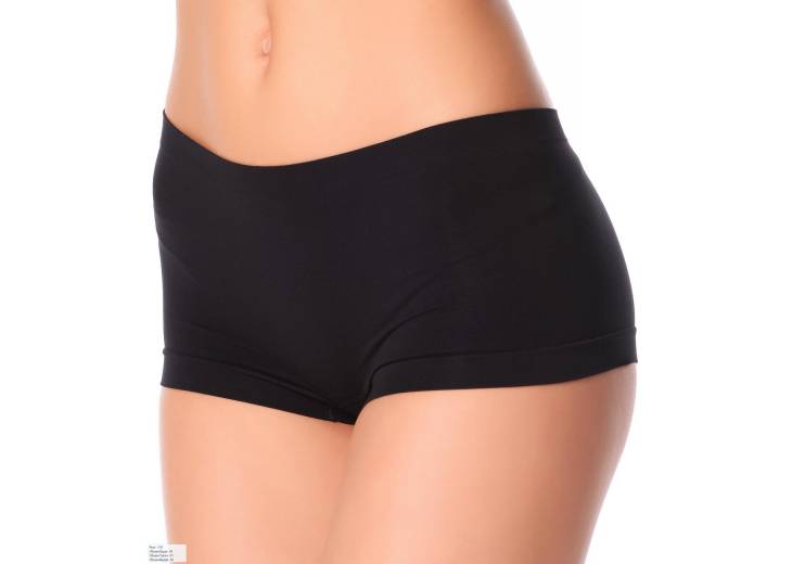 Трусы Gulia Shorts Vita Bassa. Черные.