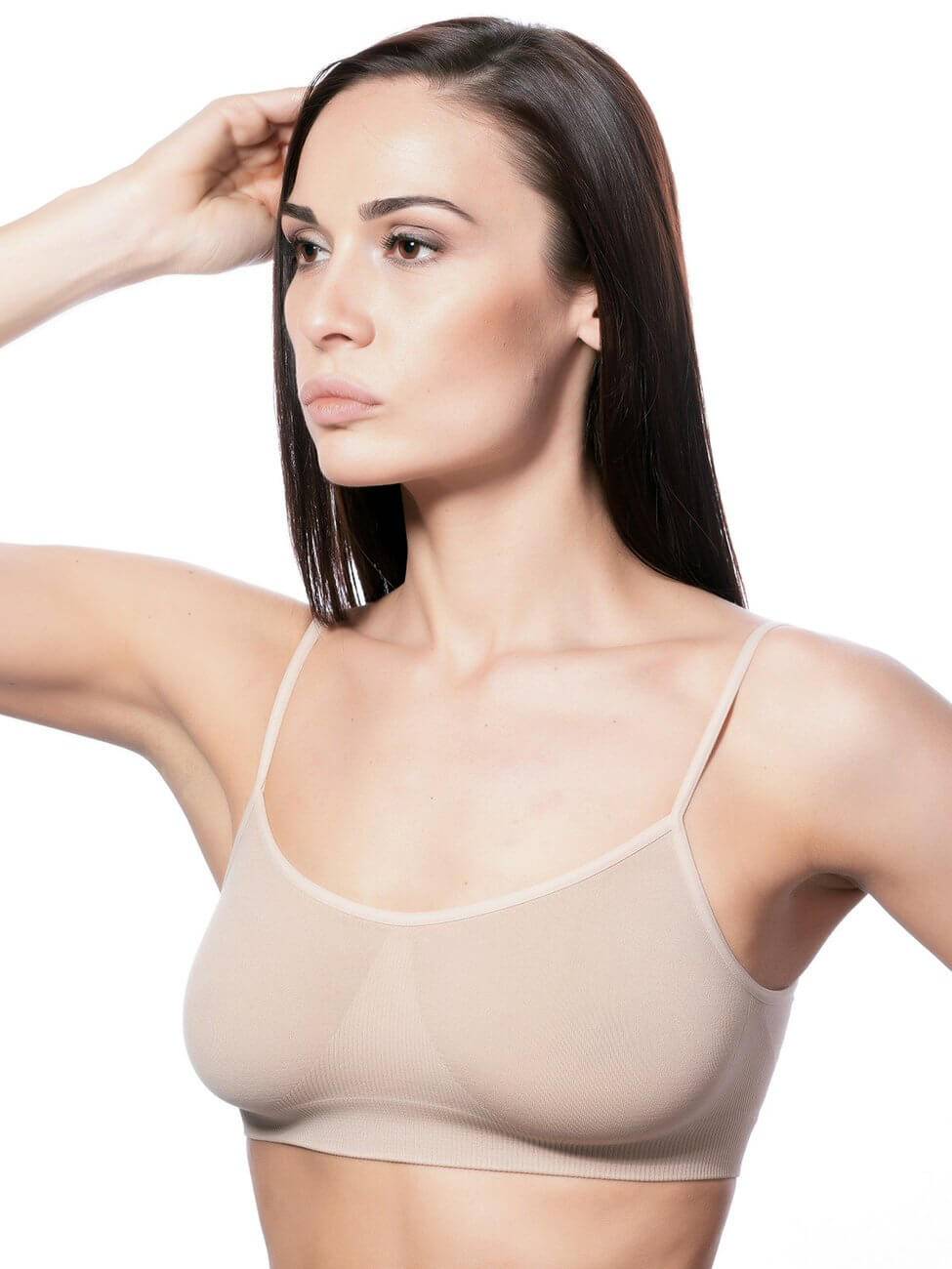 Топ безшовні "Brassiere" бежевий