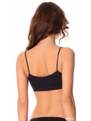Топ бесшовный "Brassiere" черный