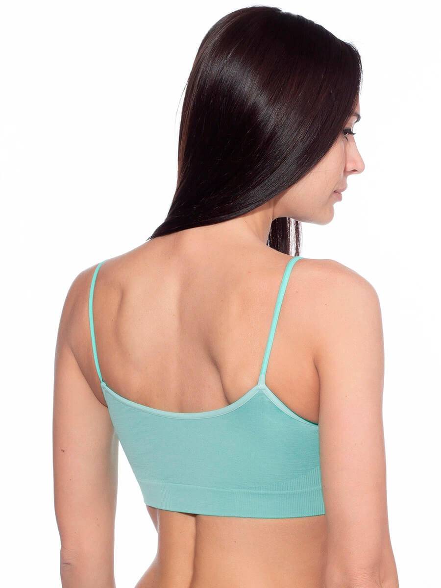 Топ безшовні "Brassiere" блакитний