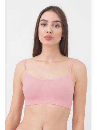 Топ бесшовный "Brassiere" нежно-розовый