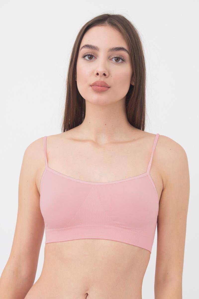 Топ безшовні "Brassiere" ніжно-рожевий