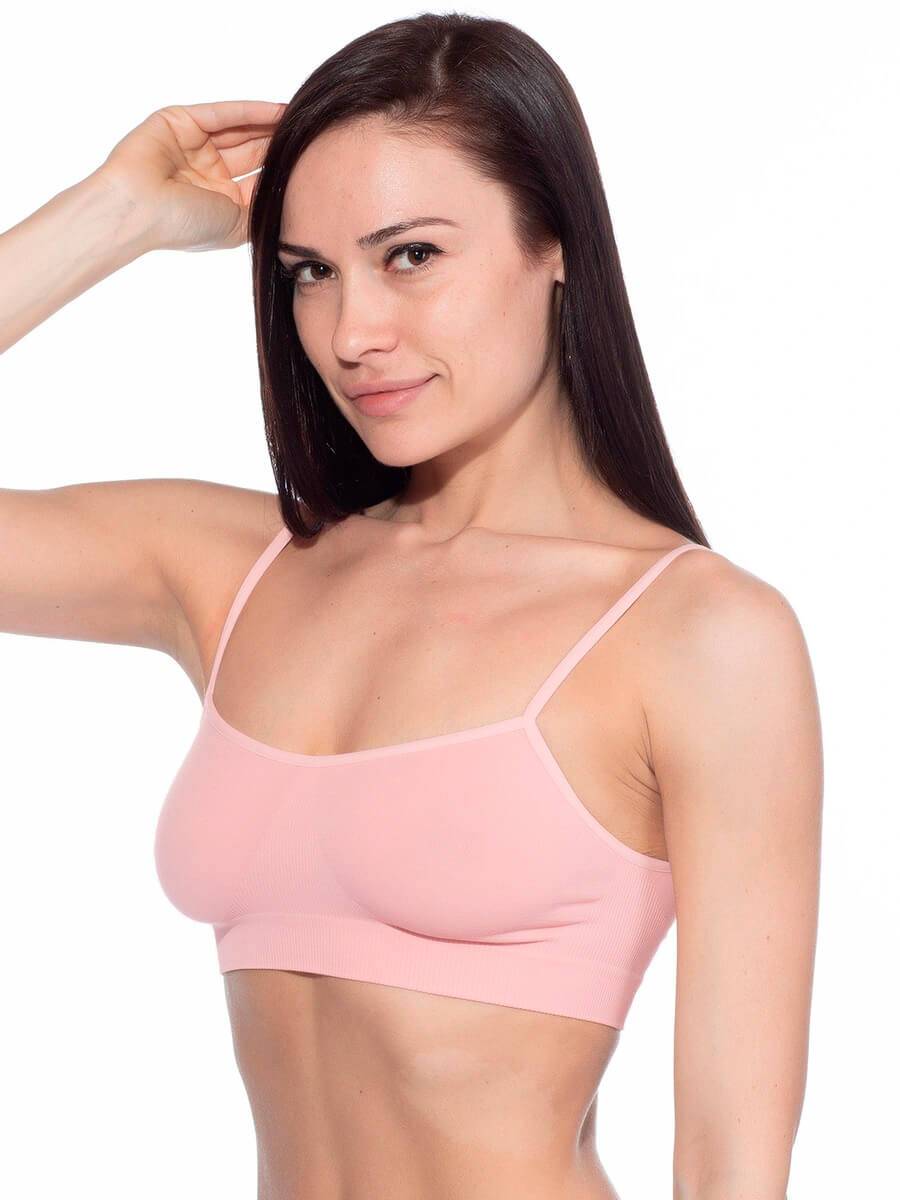 Топ безшовні "Brassiere" ніжно-рожевий