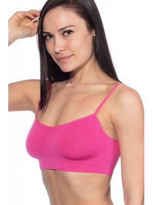 Топ бесшовный "Brassiere" малиновый