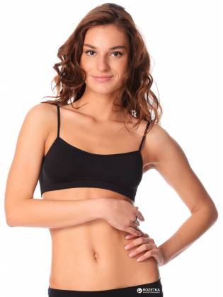 Топ бесшовный "Brassiere" черный