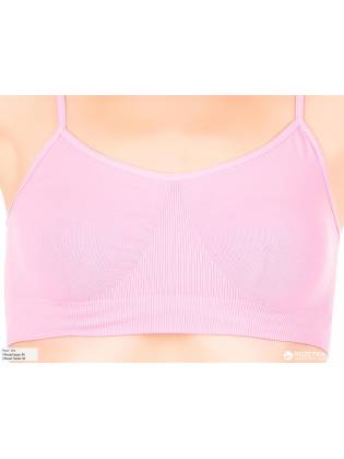 Топ бесшовный "Brassiere" розовый