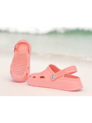 Женские кроксы "Cropp" коралловые