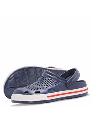 Пляжные кроксы "Navy" синие