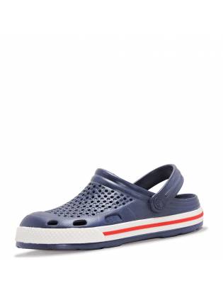 Пляжные кроксы "Navy" синие