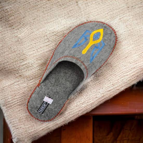 Войлочні тапочки "Trident" сірі Войлочні тапочки "Trident" сірі