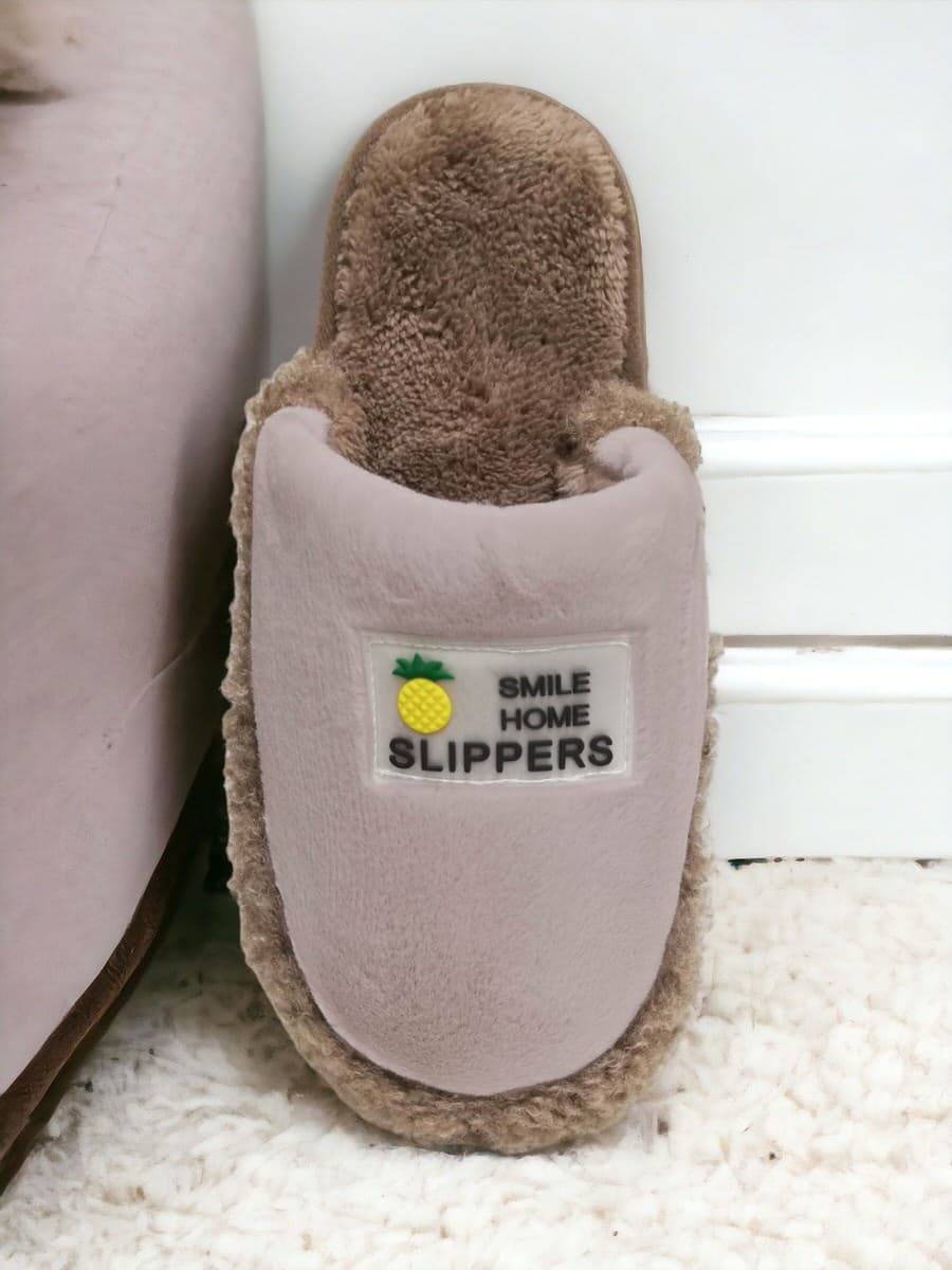 Чоловічі капці "Fur" коричневі