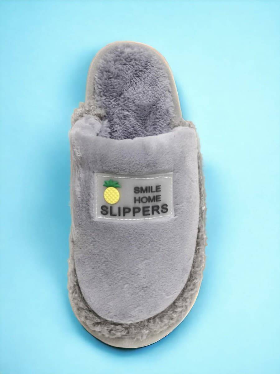 Чоловічі капці "Fur" сірі