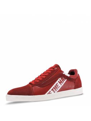 Мужские кеды "VanPrint" красные