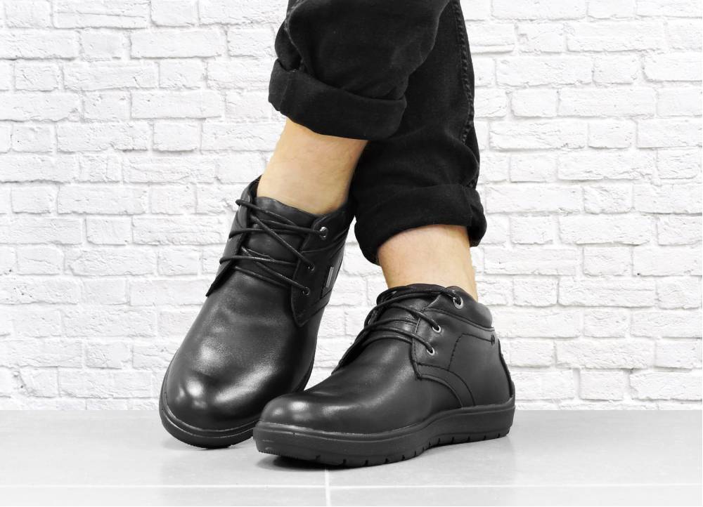 Зимові черевики "Casual" чорні