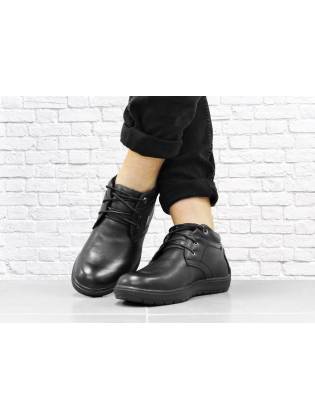Зимние ботинки "Casual" черные