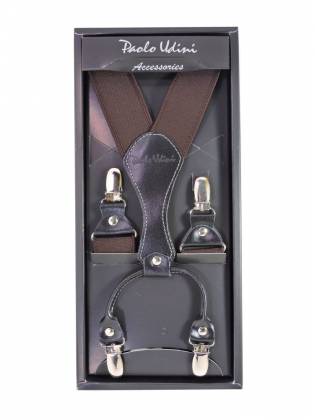 Мужские подтяжки. Коричневые. P12350-1