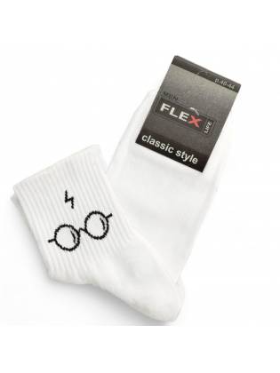 Мужские носки "Harry Potter" белые