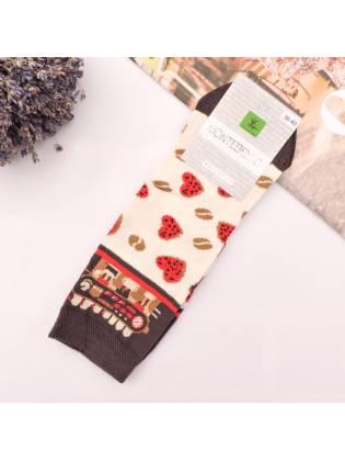 Женские носки "Melone" бежевые
