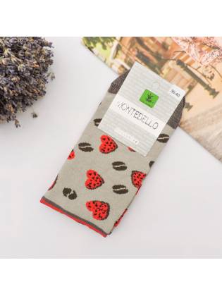 Женские носки "Melone" серые