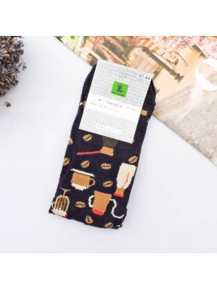 Женские носки "Coffee" темно-синие