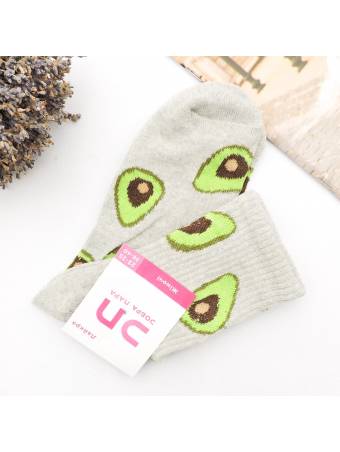 Женские носки "Avocado" серые