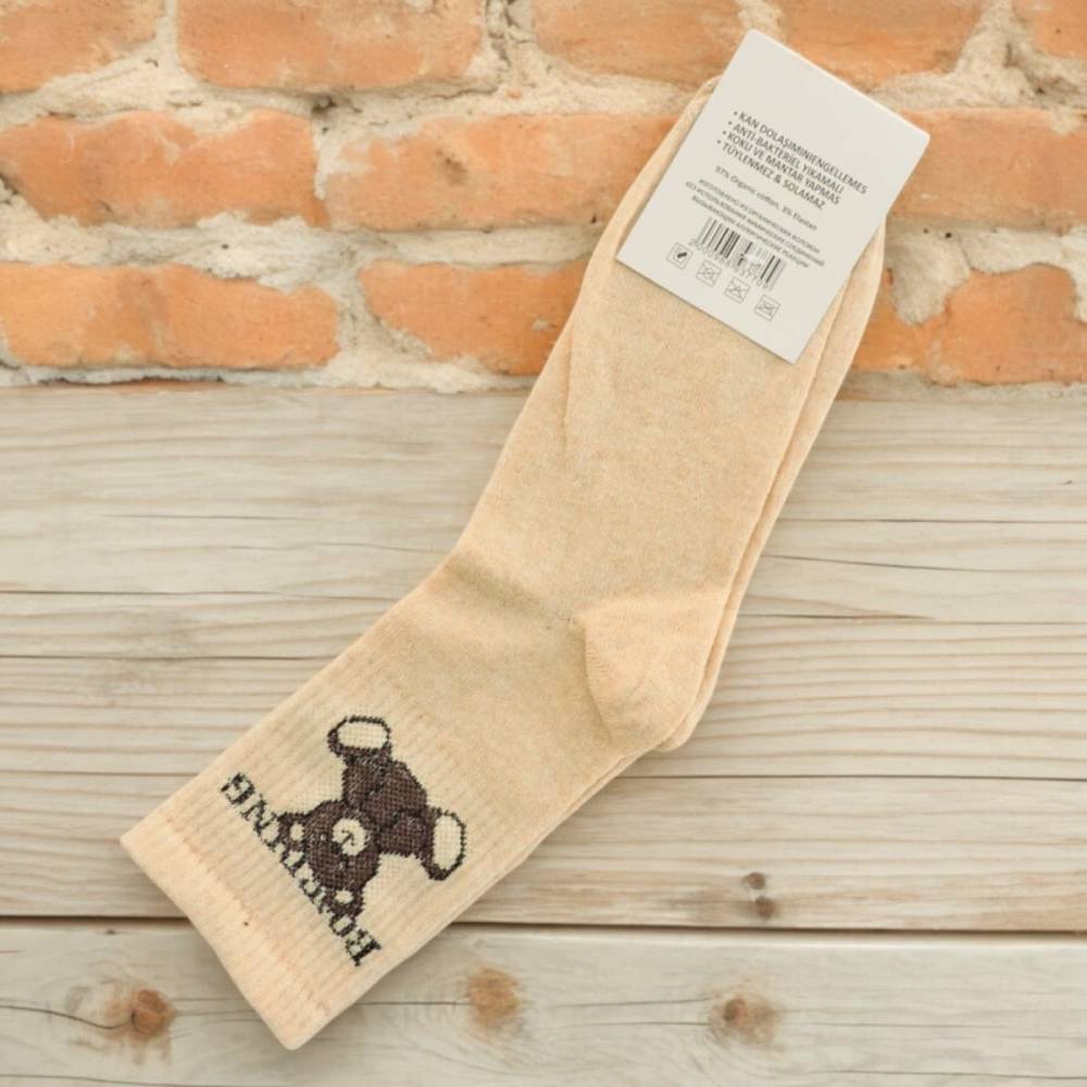 Жіночі носки "Bears" бежеві