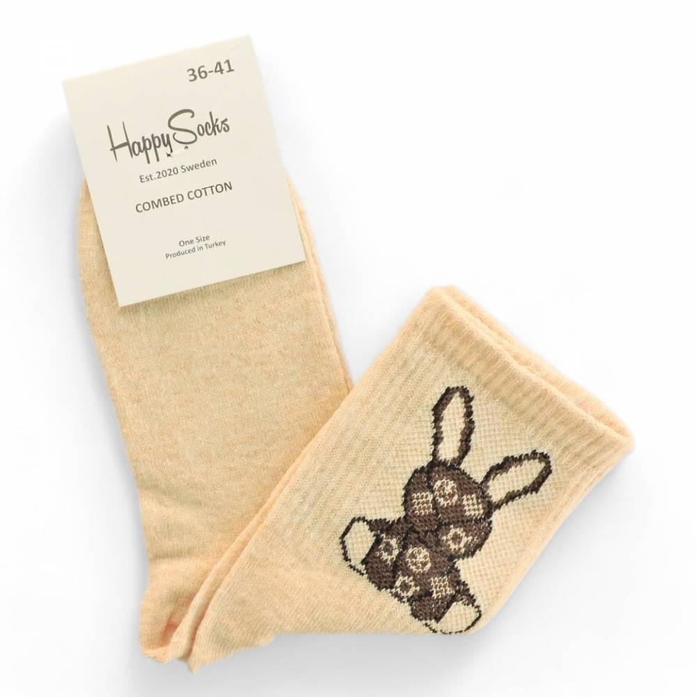 Жіночі носки "Bunny" бежеві