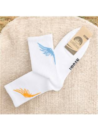 Женские носки "Wings" белые