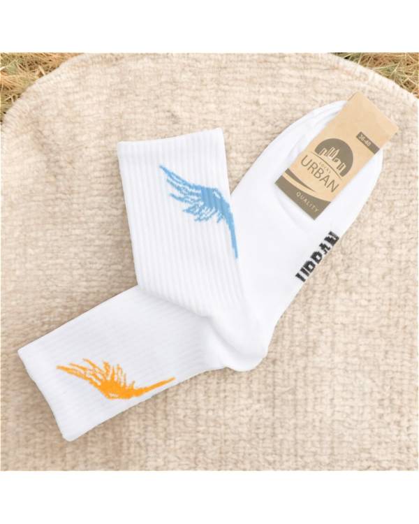 Жіночі носки "Wings" білі