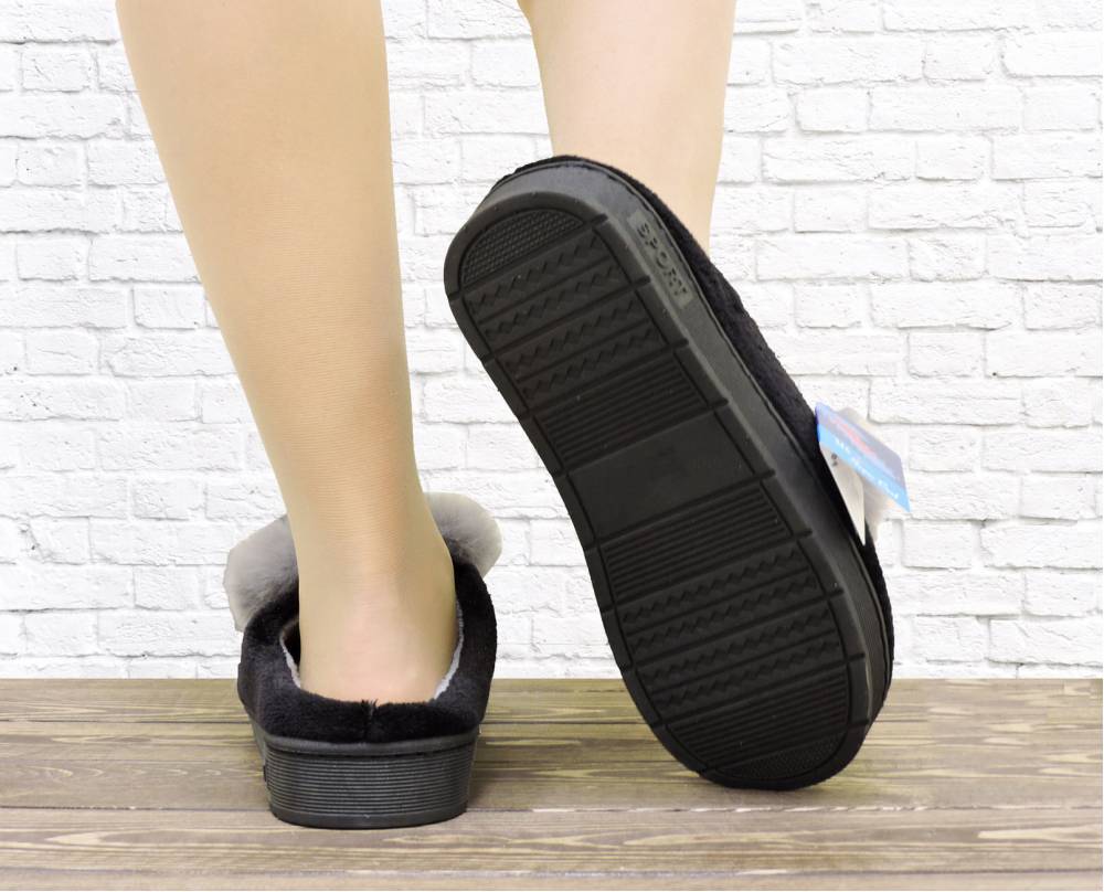 Домашні капці "3D" чорні