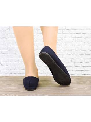 Женские балетки "Soft" синие