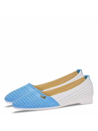 Женские летние балетки "Summer" белые