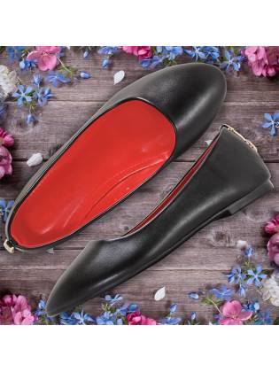 Женские балетки "Reds" черные