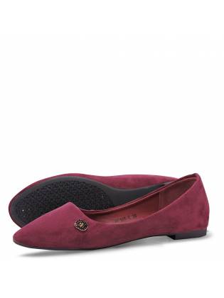 Балетки женские "Classic" бордовые