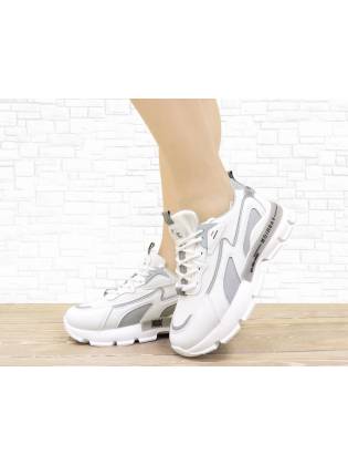 Женские кроссовки "Silver" белые