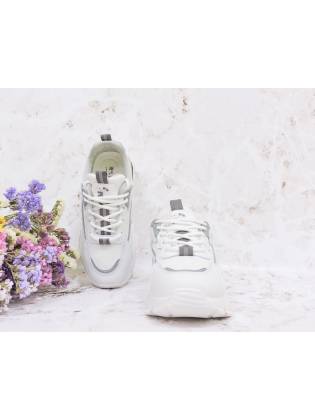 Женские кроссовки "Silver" белые