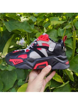 Женские кроссовки "Red" черные