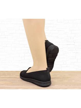 Женские кеды "Elastic" черные