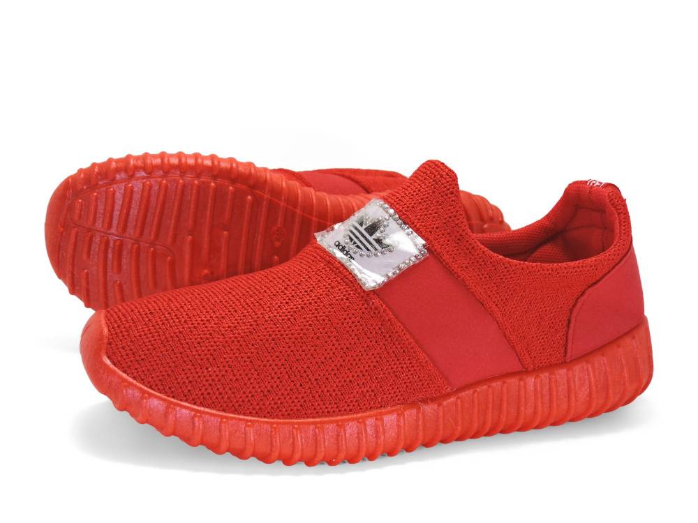 Текстильні кросівки. Червоний.