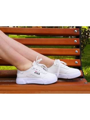 Женские кроссовки "Red" белые